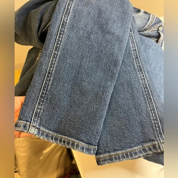 Re/Done Levi's 80s Slim Straight High Rise Jeans sz 27 - Picture 10 of 14